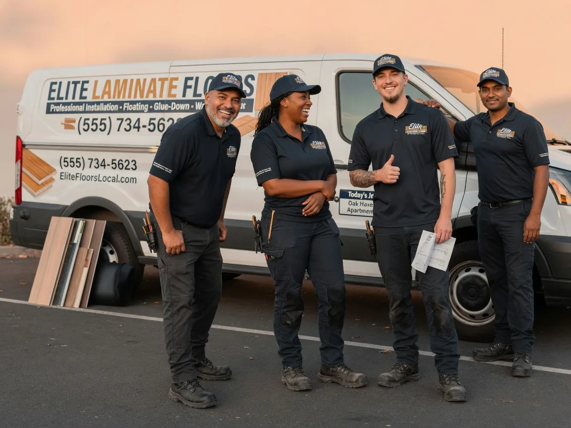 Laminate flooring installation company in Mason, WI